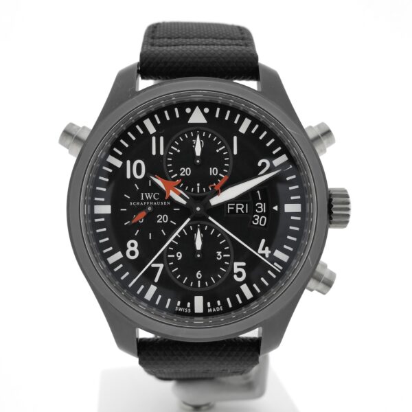 IWC Pilot's Watch Double Chronograph 'Topgun' IW379901; Automatisch heren horloge