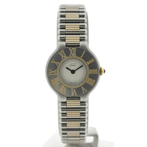 Cartier 'Must de Cartier 21' 9010; Bicolor dames horloge
