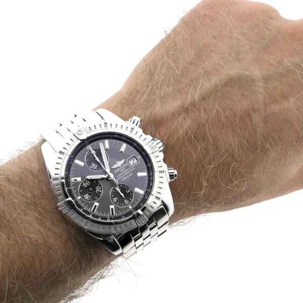 Breitling Chronomat Evolution A13356; Chronograaf heren horloge in full-set