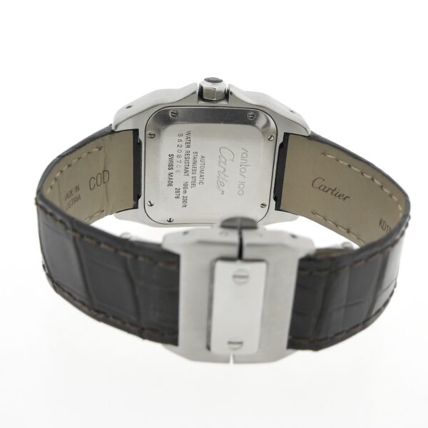 Cartier Santos 100 'Medium' Automatic 2878; Unisex horloge