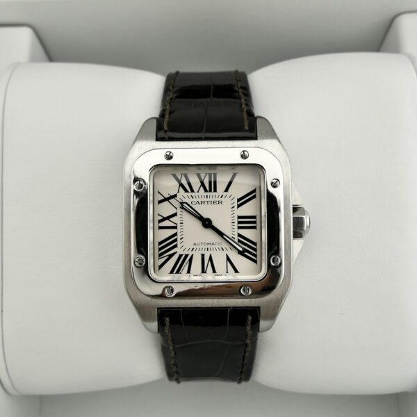Cartier Santos 100 'Medium' Automatic 2878; Unisex horloge