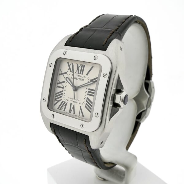 Cartier Santos 100 'Medium' Automatic 2878; Unisex horloge