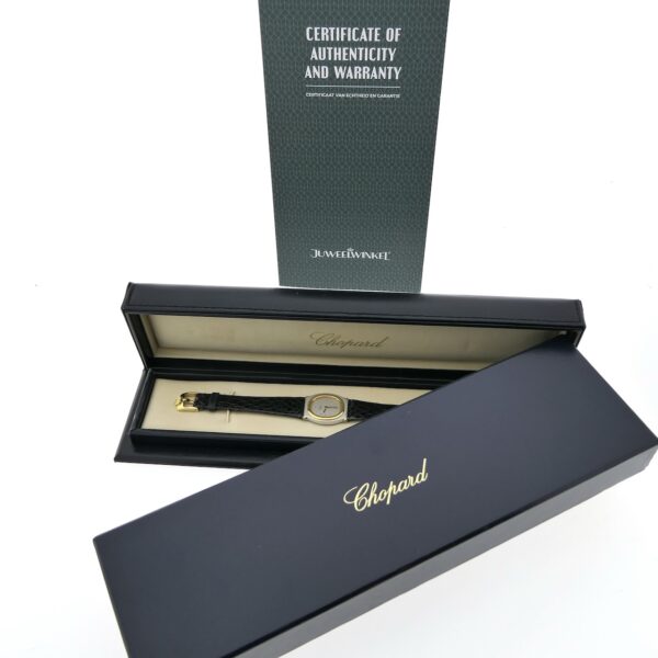 Chopard Monte-Carlo 8034; Vintage goud/stalen dames horloge