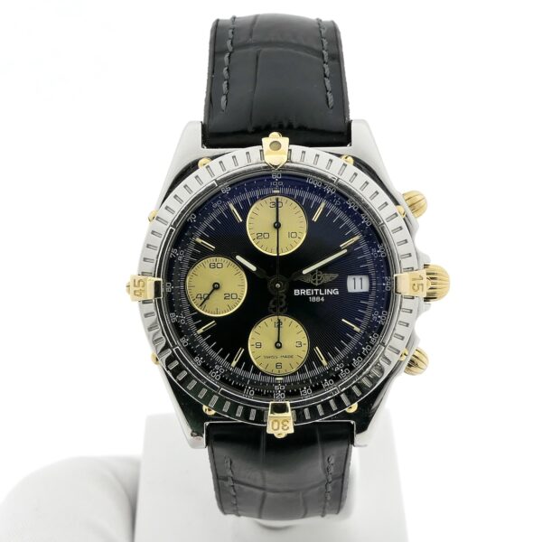 Breitling Chronomat Chronograph B13050; Vintage heren horloge in full-set