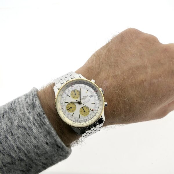 Breitling Old Navitimer D13022; Chronograaf heren horloge