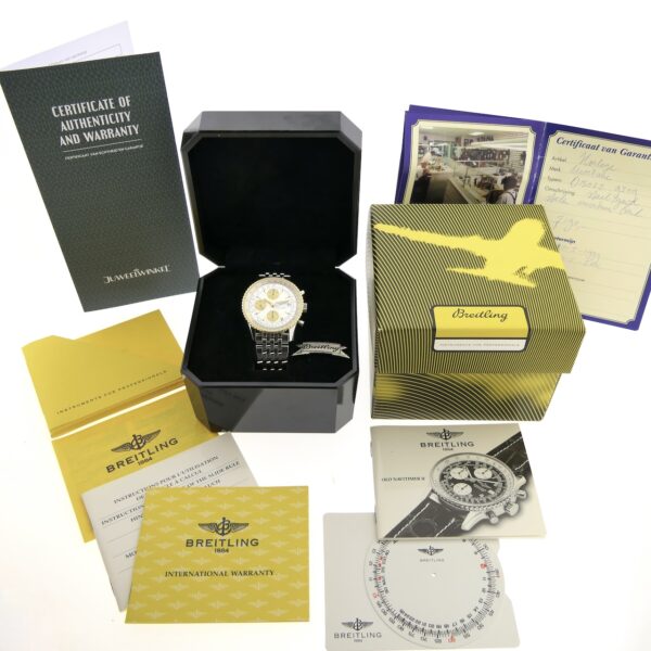 Breitling Old Navitimer D13022; Chronograaf heren horloge