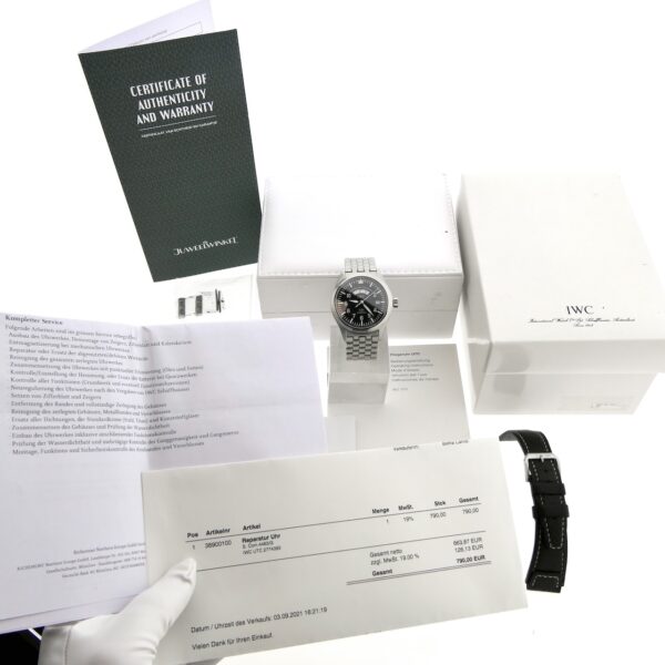 IWC Pilot UTC TZC Spitfire IW3251; Automatisch heren horloge met GMT