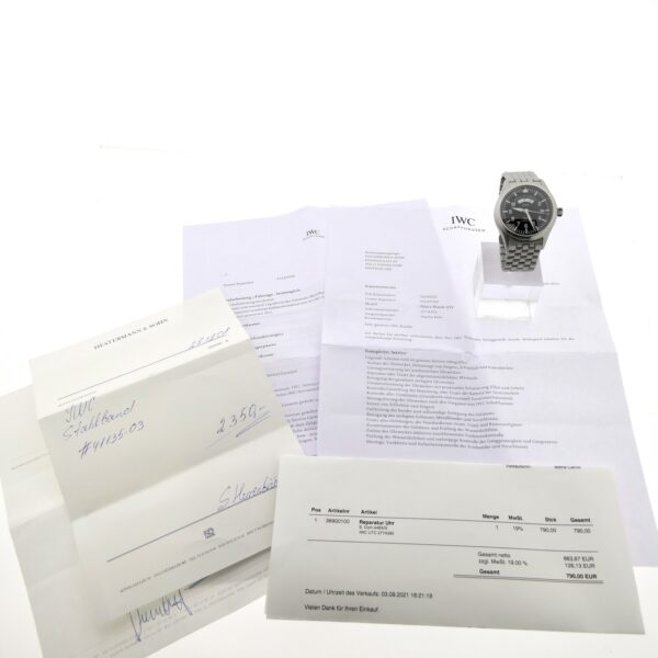 IWC Pilot UTC TZC Spitfire IW3251; Automatisch heren horloge met GMT