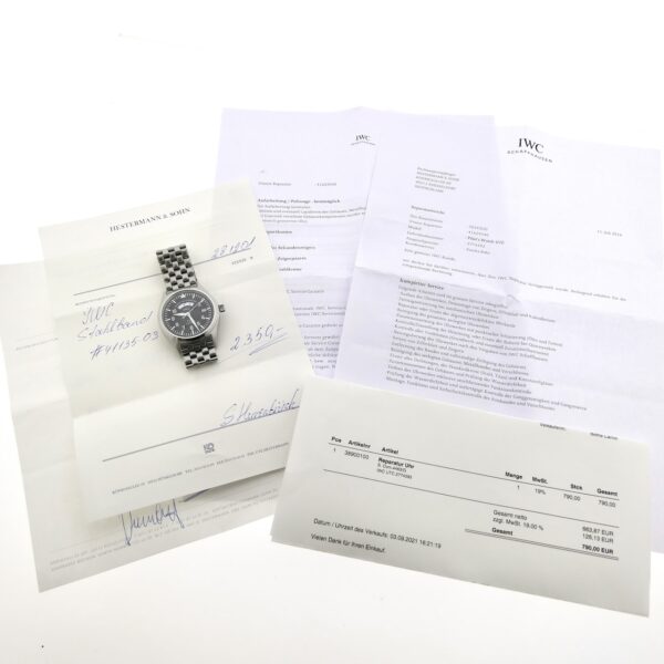 IWC Pilot UTC TZC Spitfire IW3251; Automatisch heren horloge met GMT