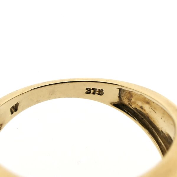 9 Krt. ring met robijn
