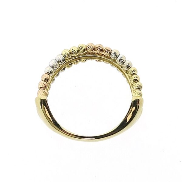 Tricolor gouden ring