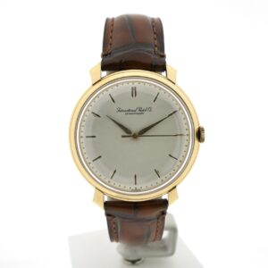 IWC Schaffhausen 'Shark Fin Ref. 512; Vintage 18k. Gouden heren horloge