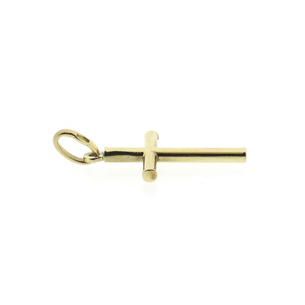 Gouden hanger van een kruis