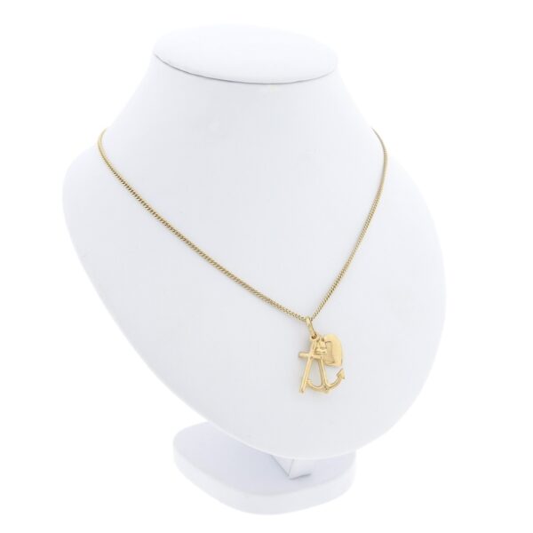 Gouden hanger; Geloof hoop en liefde