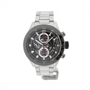 TAG Heuer Carrera 'Calibre 01' CAR201U; Chronograaf heren horloge