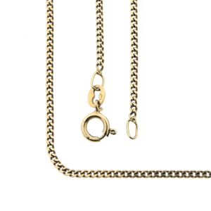 14 karaat gouden gourmet schakel ketting | 50 cm