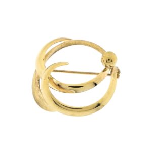 14 karaat geelgouden broche