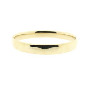 14 karaat gouden brede slavenarmband | Ø 60,5 mm