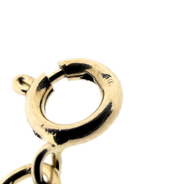 Gouden Venetiaanse schakel ketting | 71,5 cm