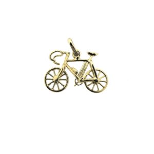 gouden hanger fiets
