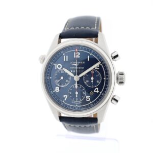 Longines Spirit Chronometer Chronograph L3.820.4; Automatisch heren horloge