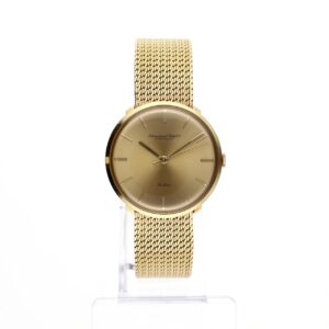 IWC Schaffhausen De Luxe 990309; 18k. Gouden heren horoge (full-set 1964)