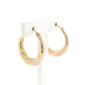 8 karaat oorringen