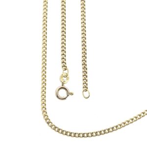 14 karaat gouden gourmet schakel ketting | 43,5 cm