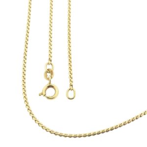 14 karaat gouden s-schakel ketting