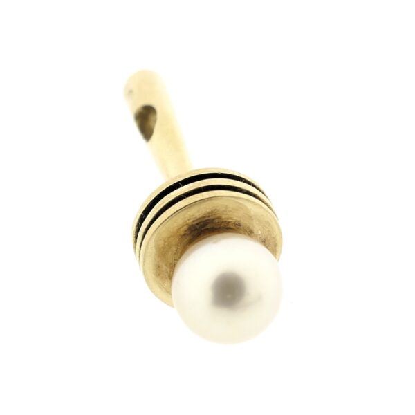Gouden hanger met parel