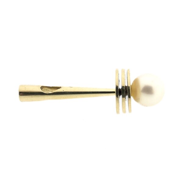 Gouden hanger met parel
