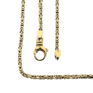 14 karaat koningsketting schakel ketting