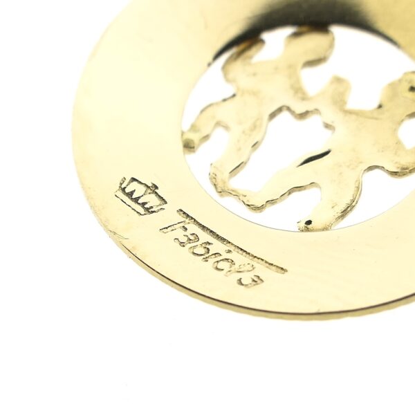 Gouden sterrenbeeld hanger; Tweelingen