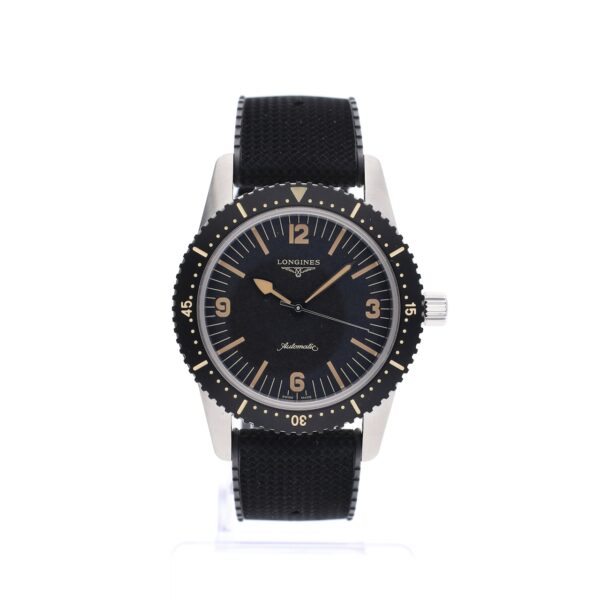 Longines Skin Diver 42mm L2.822.4.56.9; Automatisch heren horloge