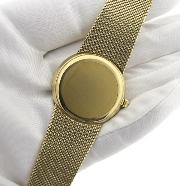 Longines Wittnauer Classic 'Onyx & Diamonds'; 18k. Gouden horloge