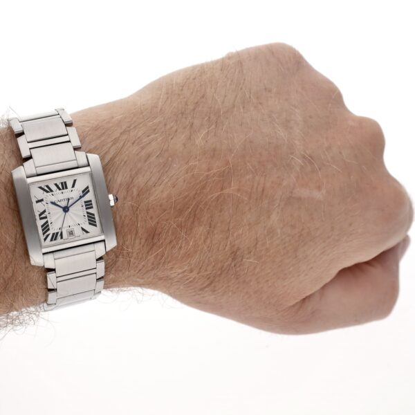 Cartier Tank Française 2302; Automatisch unisex horloge