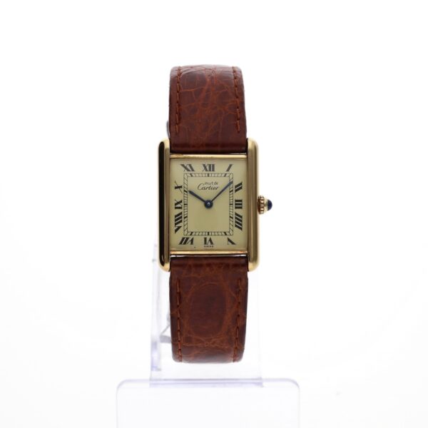 Cartier Tank Vermeil 'Large' 590005; Unisex horloge