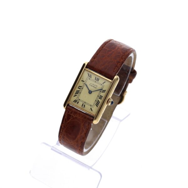 Cartier Tank Vermeil 'Large' 590005; Unisex horloge