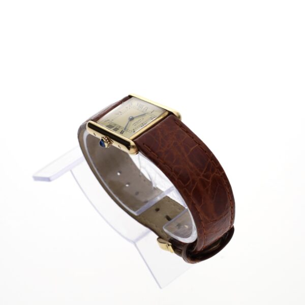 Cartier Tank Vermeil 'Large' 590005; Unisex horloge
