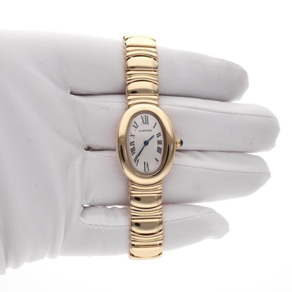 Cartier Baignoire 'Medium' 1950; 18k. Gouden dames horloge