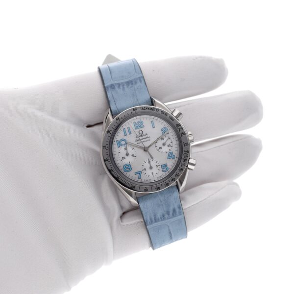 Omega Speedmaster Reduced 'Mother of Pearl' 3802.76.53; Automatisch Chronograaf Horloge