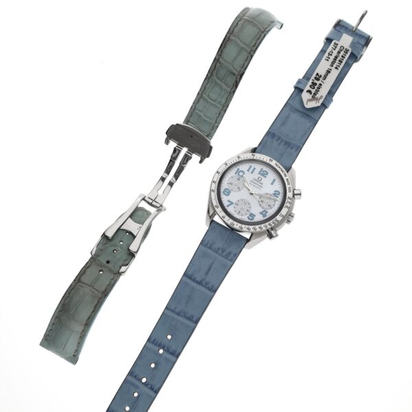 Omega Speedmaster Reduced 'Mother of Pearl' 3802.76.53; Automatisch Chronograaf Horloge