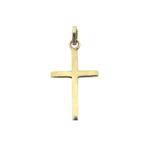 8 karaat hanger van een kruis